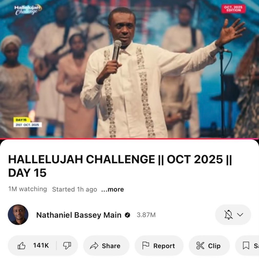 UnlimitedEniola's tweet image. Nathaniel Bassey refusal to monitise his page is really not the best.
Even if you don’t need the money, use it to empower people.
@nathanielblow, you can do better sir.