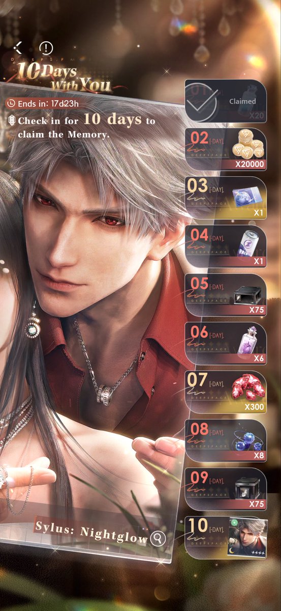 Sylus new 10 days with you is here 💚