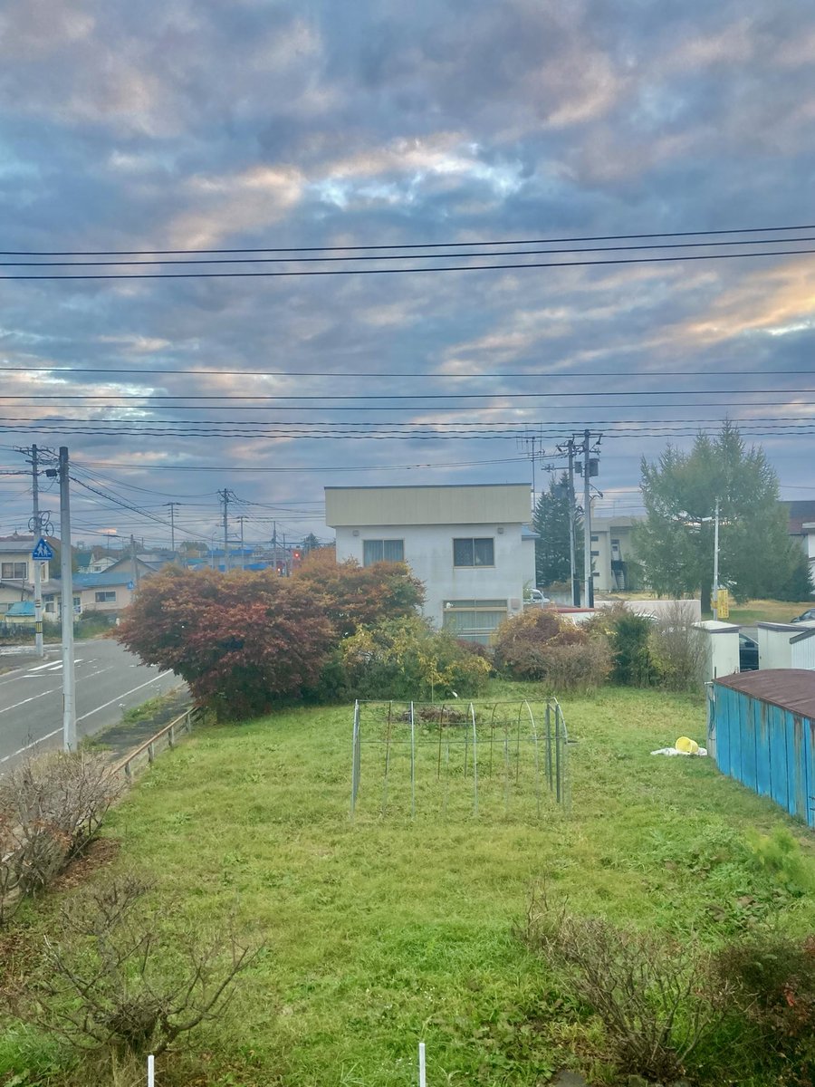 昼前にパラっと降りそうな予報だね。
#ohayomorning