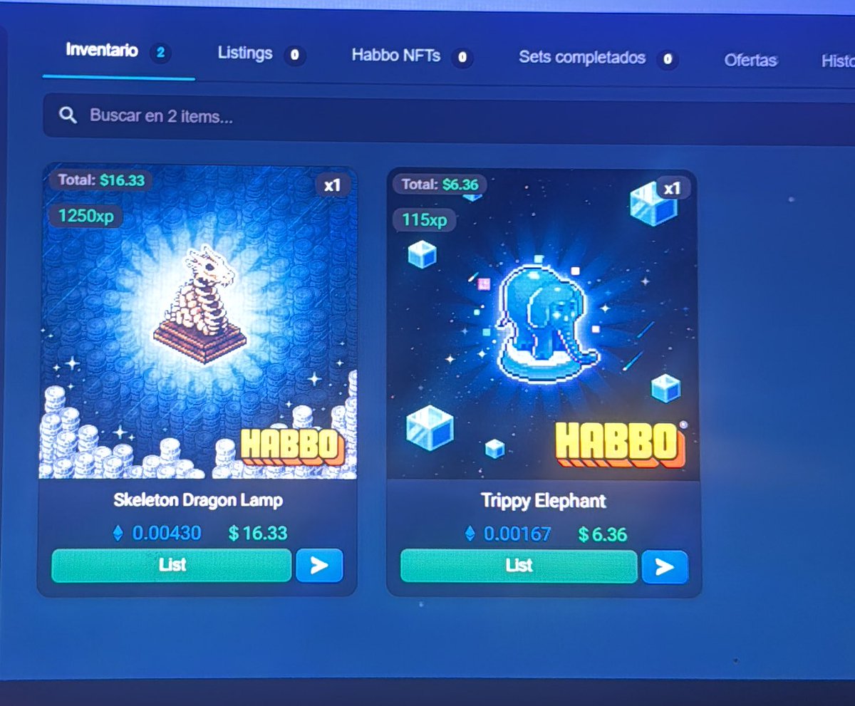 Compro NFTs en HABBO #habbonfts #NFTs #habboES