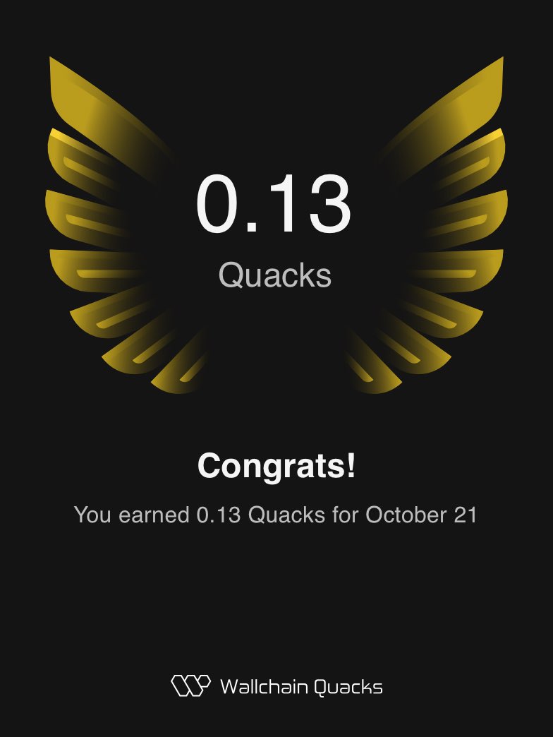 0x_rckfrd's tweet image. One more present from @wallchain
Every day farming and quacking🦆
What else could be better?
I'm looking forward to the final results of the Apecoin Raid👀