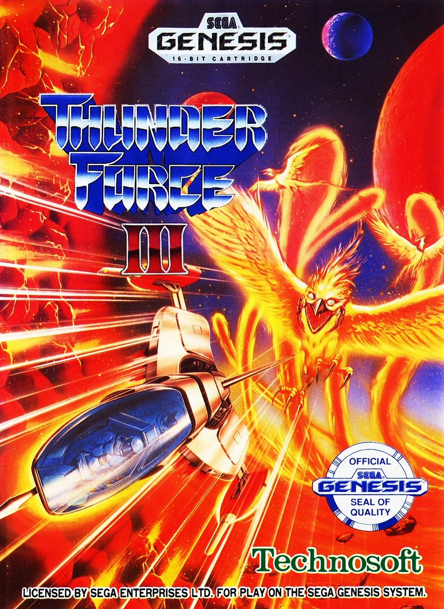 retro_mikadow's tweet image. 🚀 𝓢𝓱𝓶𝓾𝓹 𝓞𝓯 𝓓𝓪𝔂 🚀

Today, takeoff for one of my favorite shmup on Sega Megadrive / Genesis ! 🔥

Thunder Force III
Sega Megadrive / Genesis
Technosoft 1990

#shmup #shmups #stg #sega #megadrive #genesis #thunderforceIII #technosoft #games #videogames #retrogames…