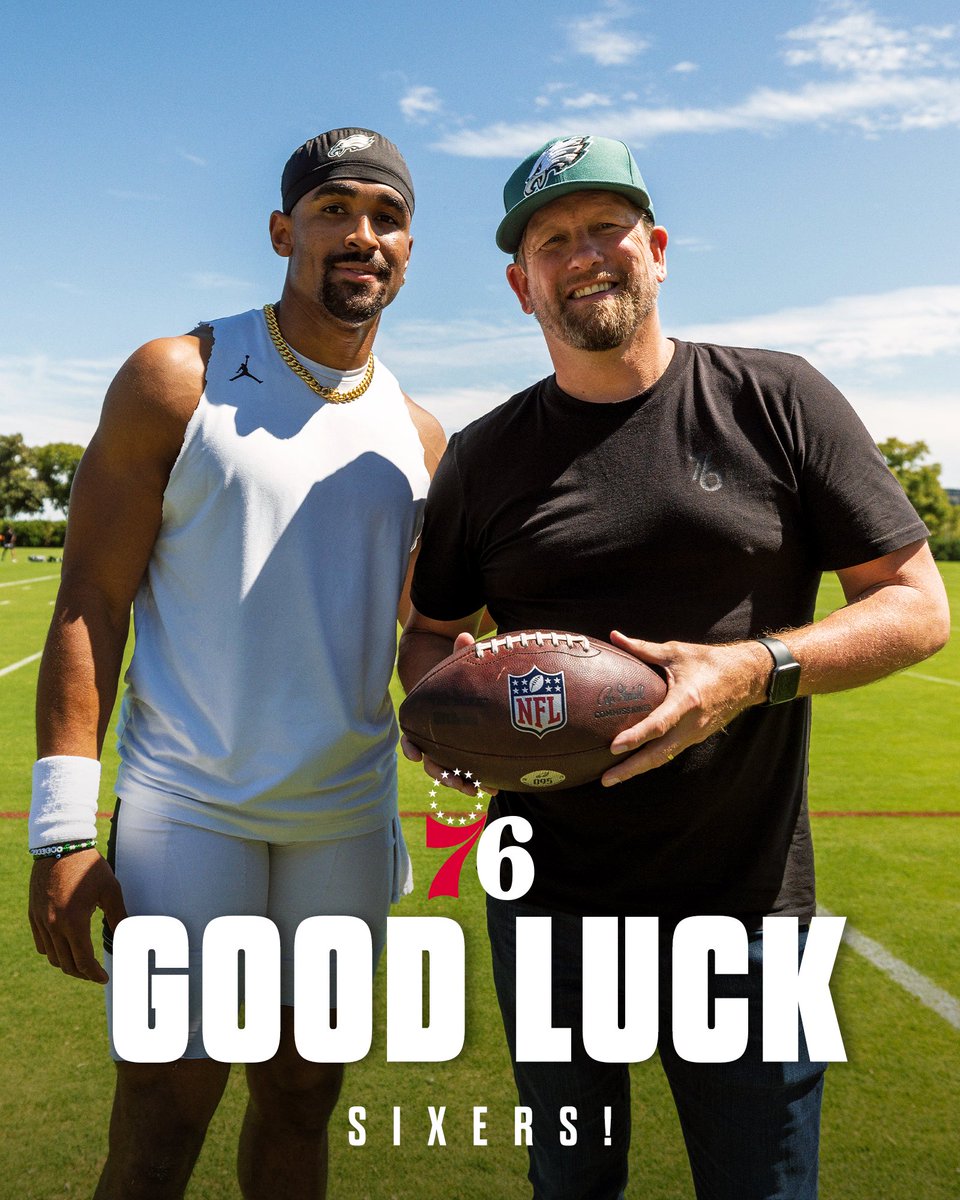 Good luck this season, <a href="/sixers/">Philadelphia 76ers</a> 🏀