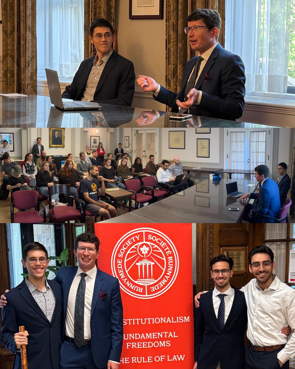 Earlier in October, the Runnymede Society’s McGill Student Chapter (<a href="/McGillRunnymede/">Runnymede Society McGill</a>) hosted Professor Geoff Sigalet (<a href="/GeoffSigalet/">Geoffrey Sigalet</a>) of UBCO for an enlightening talk on the notwithstanding clause.

Prof. Sigalet discussed the clause’s purpose as a tool for political