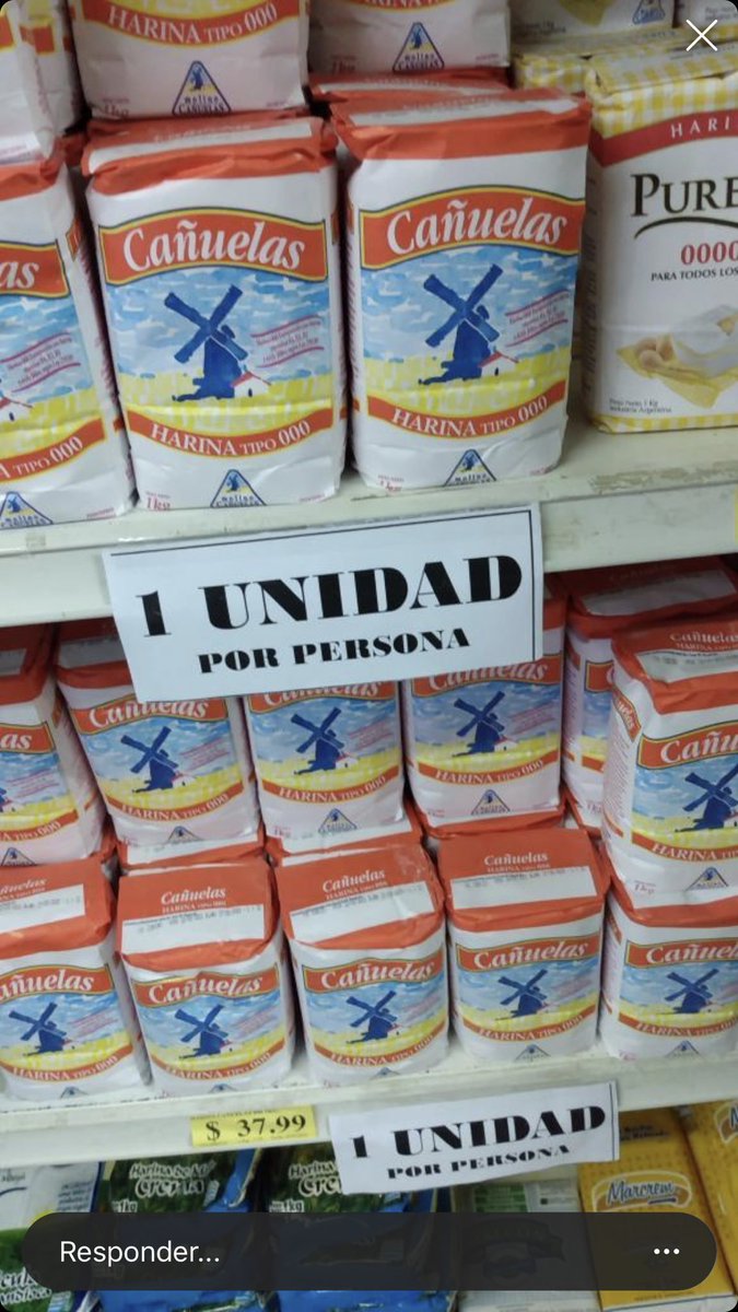 Te acordas cuando solamente se podía comprar un paquete de harina por persona?
Eso se define el domingo 26,  volver a la escasez de los kukas o seguir avanzando hacia la prosperidad con Milei.