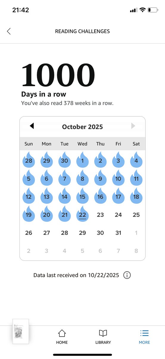 Hi <a href="/AmazonUK/">Amazon.co.uk</a> <a href="/AmazonKindle/">Kindle</a> have I earned a golden Kindle 😬 #readingstreak