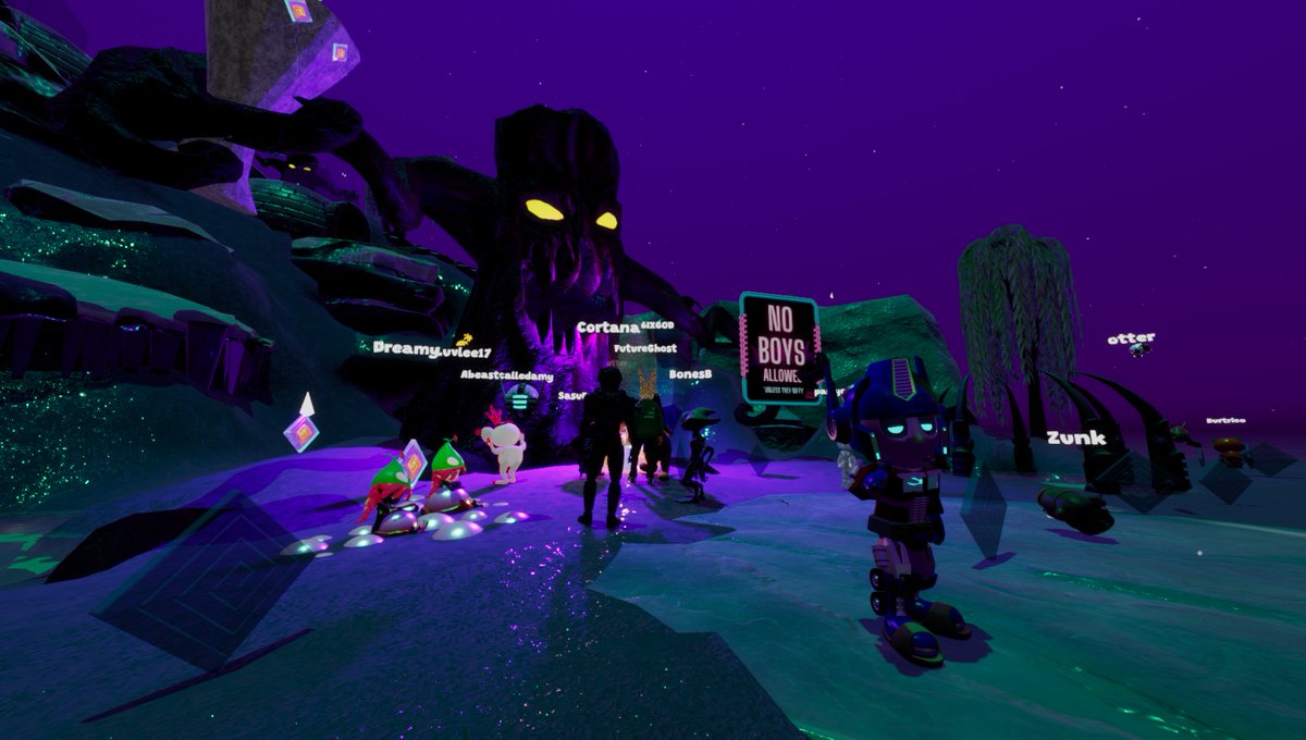 The Founders Campfire Chat is live on <a href="/niftyisland/">Nifty Island 🏝</a>! Hop in and get alfa about the future of the metaverse 🏝️