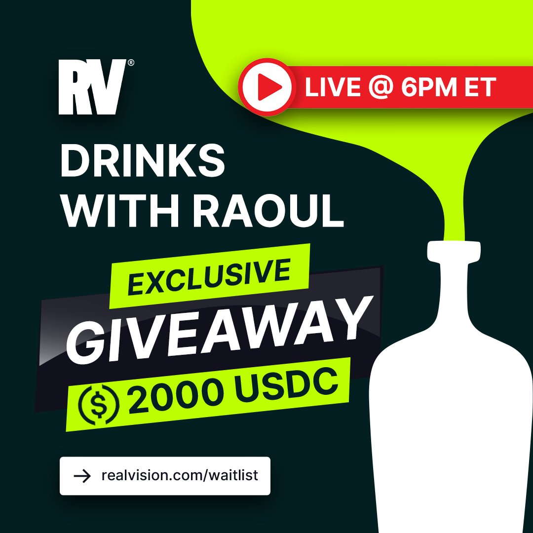 RaoulGMI's tweet image. fck it, I'm going rogue today... I'm doubling the prize to $2,000
Also, stay tuned for a special announcement...