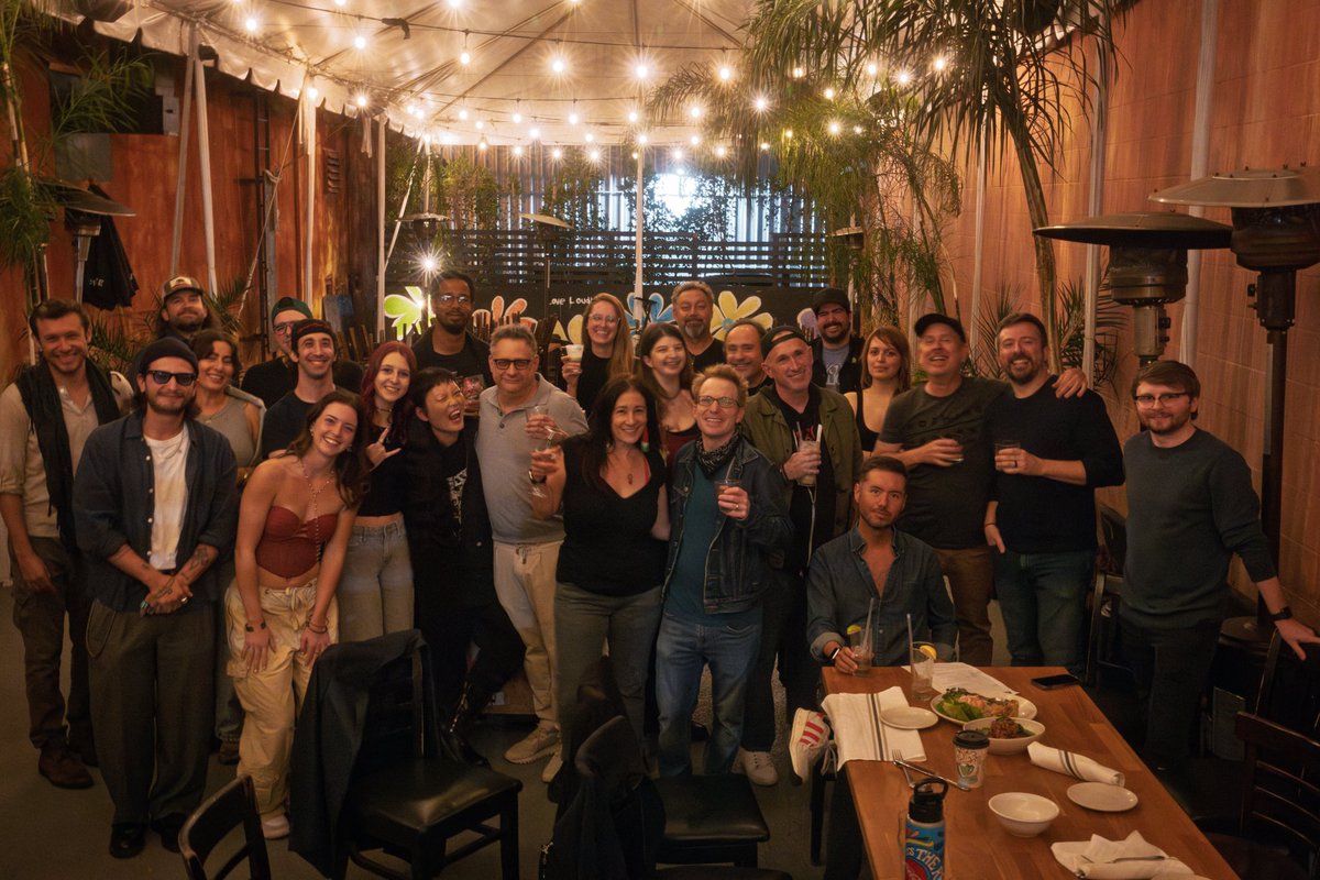 Look at all the hotties that came to hang out last night! Any highlights to share? Embarrassing stories? Brilliant movie ideas?