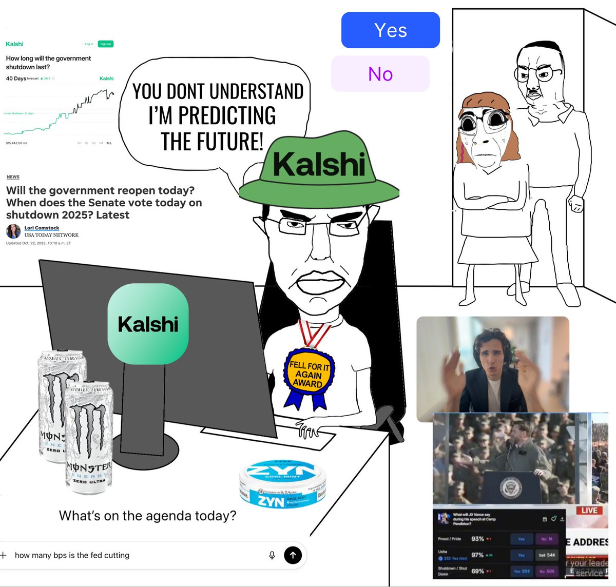 KalshiEco's tweet image. the predictooorrr