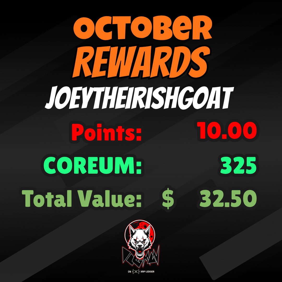 Boom…… thanks <a href="/DogmanXRPL/">DogmanXRP</a> 
Coreum pile growing EVERY day.
Can’t wait for <a href="/_OpulenceX/">OpulenceX</a> this Sunday also. Massive.