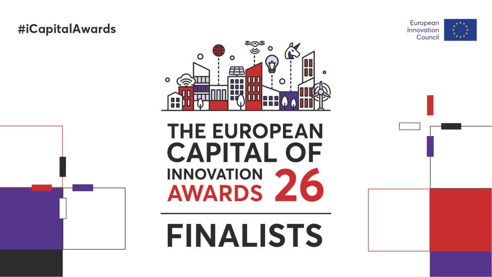 🌟 Meet the Finalists of the 2026 European Capital of Innovation Awards

🏆 The winners will be announced and celebrated at the iCapital Awards Ceremony in Turin, Italy, on 4 December 2025. 

Read more👉 …ectual-property-helpdesk.ec.europa.eu/news-events/ne…

#iCapitalAwards #Innovation