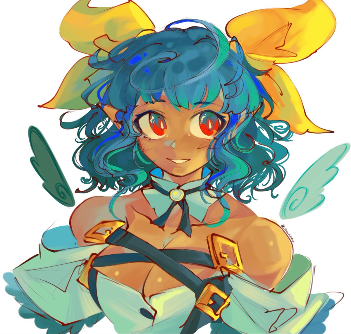 rare aesthetic: short hair dizzy