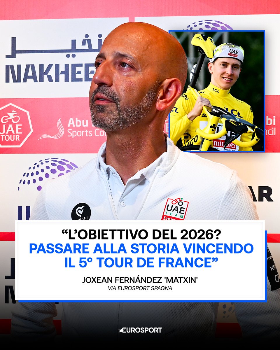 Eurosport_IT's tweet photo. "Sia la squadra che Pogacar hanno vinto molto. Ma ne abbiamo parlato. Non ha ancora vinto una Vuelta a España, una Milano-Sanremo, una Parigi-Roubaix. Non ha vinto l'Italia, la Romandia o la Svizzera... ci sono ancora corse da fare" 💥🚴🏻♂️
#Ciclismo #UAETeam #Matxin #Pogacar https://t.co/kTJ0sNoZg8