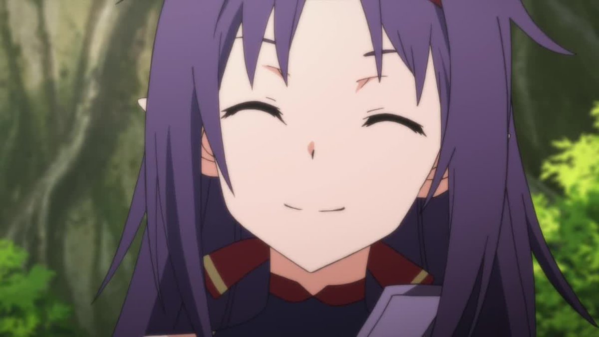 ⠀
⠀ ⠀⠀“Pfft...that's what you're worried about? I can't stay forever, Asuna. Well, I dunno about other versions of me. But I'll be here as long as I can.”

     Yuuki was very casual about this. 

     “Don't sweat it, I'm always with you anyway, physically or not.”
⠀
⠀