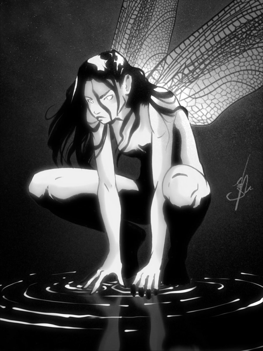 marcosabel__'s tweet photo. #inktober #inktober2025 Day 23: “Firefly” https://t.co/4sgAlgxi7b