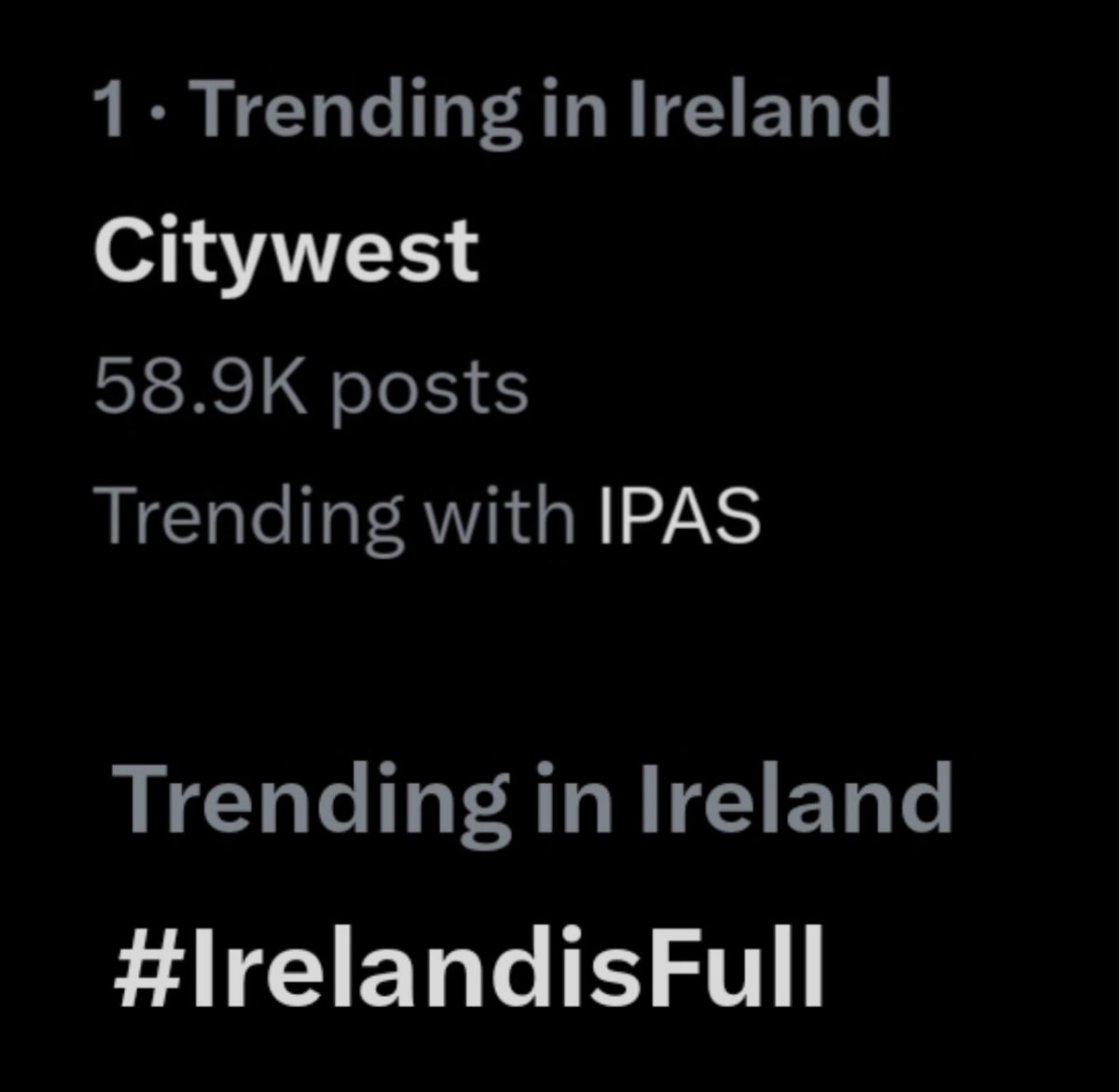 The rape of a 10 year old Irish girl at CityWest by an asylum seeker will not be swept under the rug.
