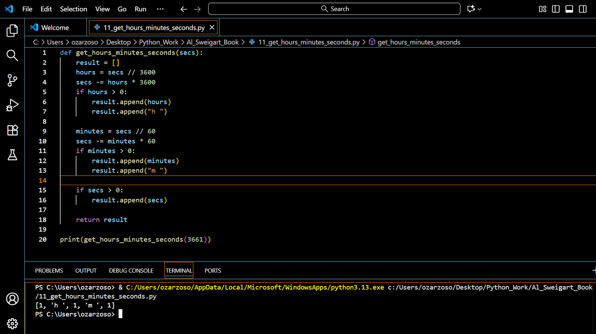 mazinger_data's tweet image. Day 10 of #100DaysOfCode
I completed 5 list challenges on my #Codecademy track.
On #Codewars, I calculated a team’s total points from match results based on score.
And exercise 11 from AlSweigart book
Not sure why I'm even studying #Python for, but this is so freaking cool!!! 🐍