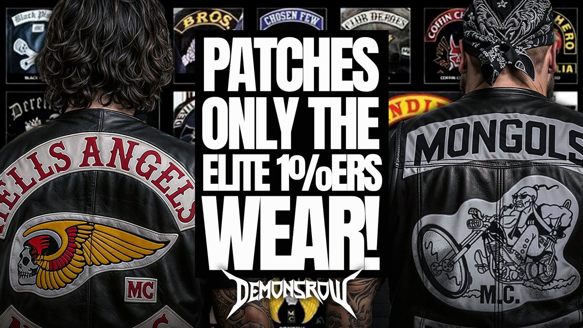 DemonsRow's tweet image. 8 Hardest Patches to Earn in 1% Motorcycle Club Culture 💀🏍️youtube.com/watch?v=7M7yyY…
