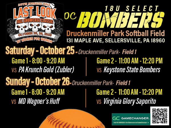 Really excited to play this weekend!!
<a href="/toppreps/">Top Preps #1 Scouting and Promotional Services</a>
<a href="/softballrecruit/">Softball Recruit 🥎</a>
<a href="/sbrretweets/">Softball Recruiting Reposts</a>
<a href="/csa_athletes/">Collegiate Sports Advocate (CSA)</a>
<a href="/los_stuff/">Carlos Arias</a>
<a href="/coastrecruits/">Coast 2 Coast Recruits</a>
<a href="/oc_bombers_sb/">OC Bombers 🥎</a>
<a href="/ocbombers18u/">OC BOMBERS 18u Select</a>
<a href="/cgarofalo71/">cgarofalo</a>
<a href="/dmjordan16/">dmjordan16</a>
<a href="/ShannanGunsett/">Shannan Gunsett</a>