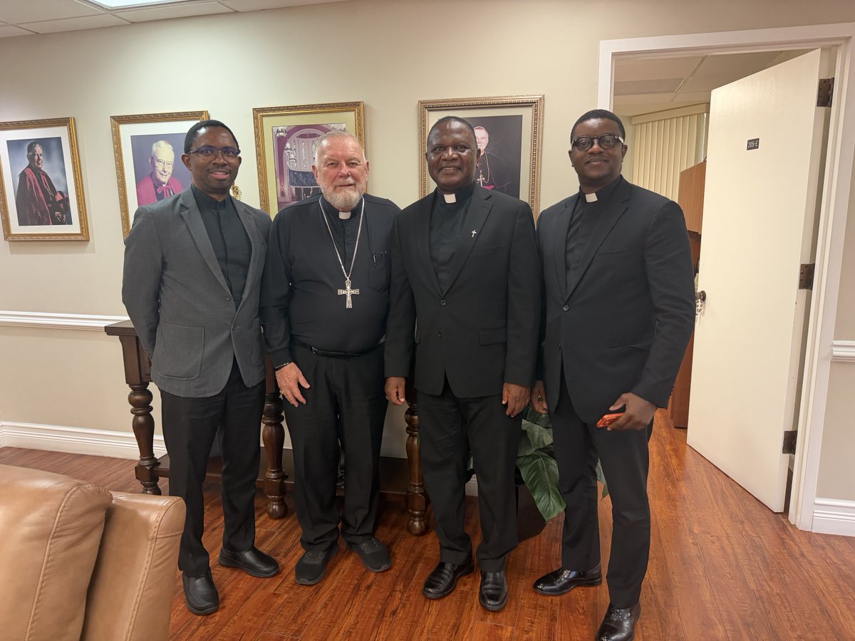 This afternoon I had visit from Archbishop Jude Arogundade of Nigeria