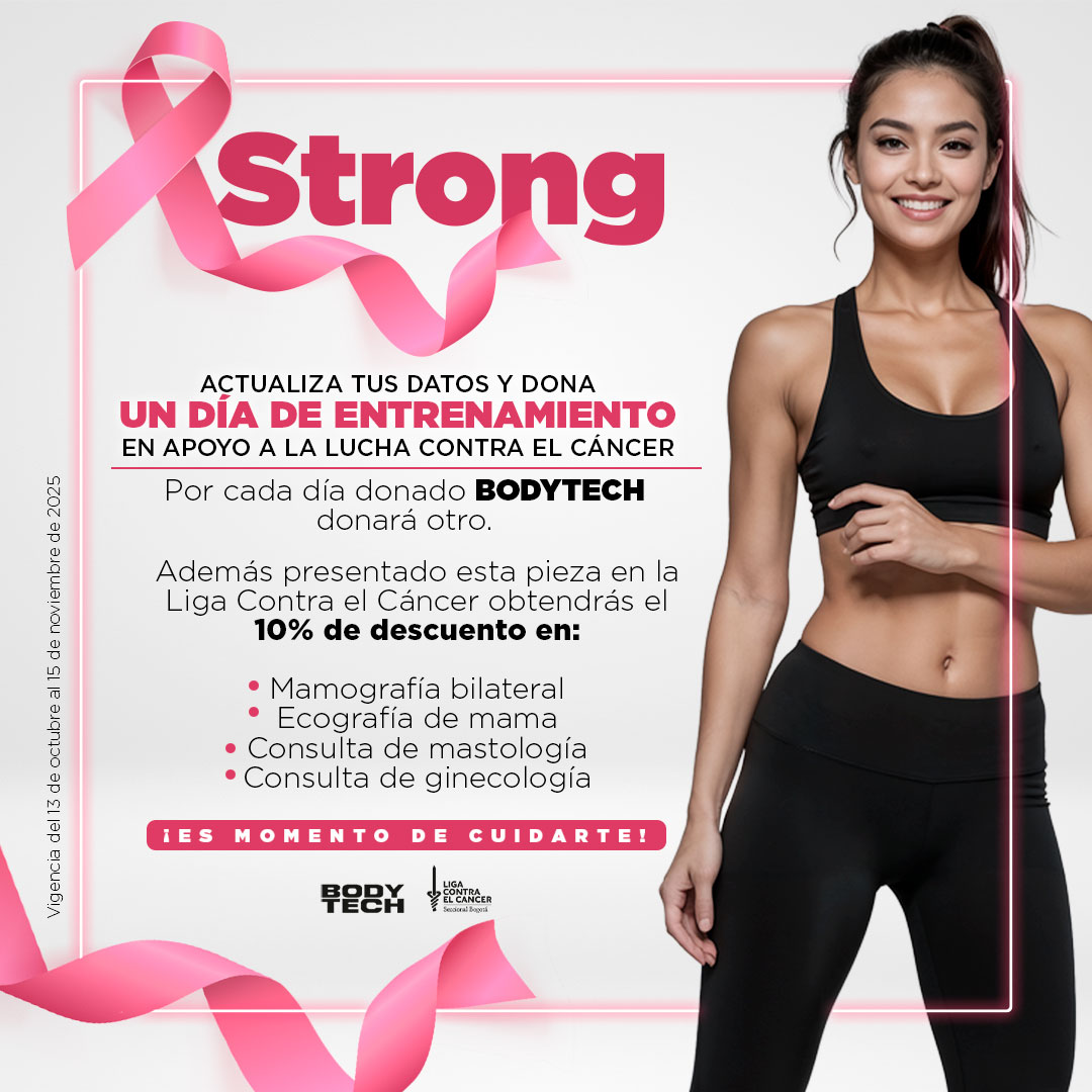 ClubBODYTECH's tweet image. Ser fuerte también es cuidar de ti y de otros 🧡

👉 Actualiza tus datos y haz parte de esta iniciativa aquí: bodytech.ink/Strong

Porque juntos entrenamos por la vida 💪

#MesRosa #PrevenciónActiva #EntrenaPorTuVida #Bodytech