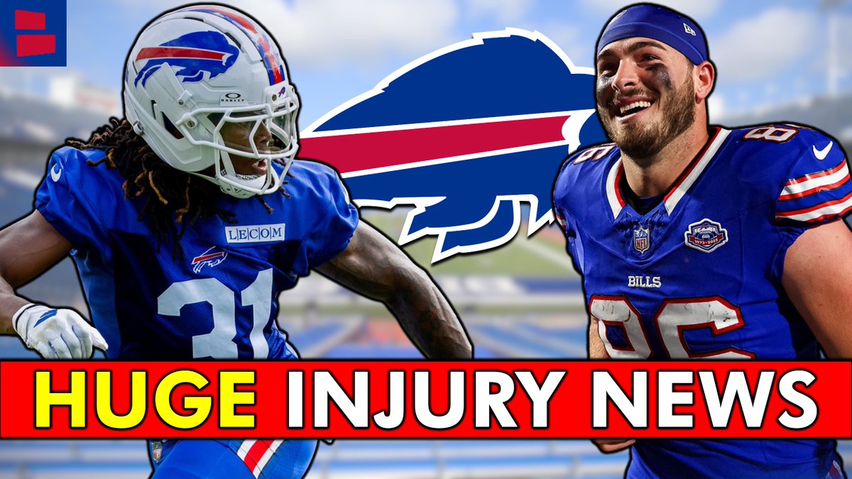We have the Bills practice report from Wednesday with some big-time injury updates on Max Hairston, Dalton Kincaid &amp; more: youtube.com/watch?v=QzR-tn…

<a href="/ChatSports/">Chat Sports</a> #BillsMafia