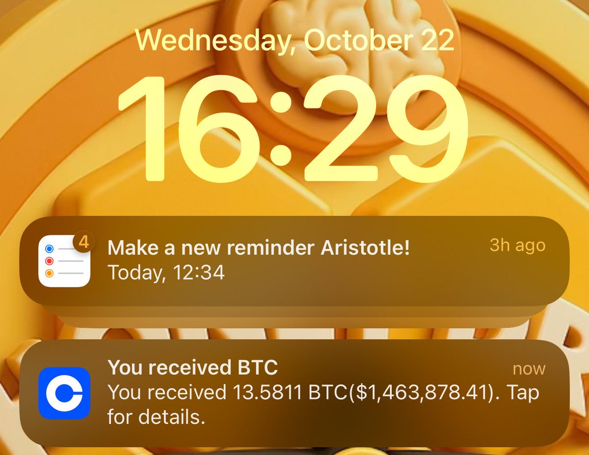 They Asked me how would I like the money sent, I told em in $BTC