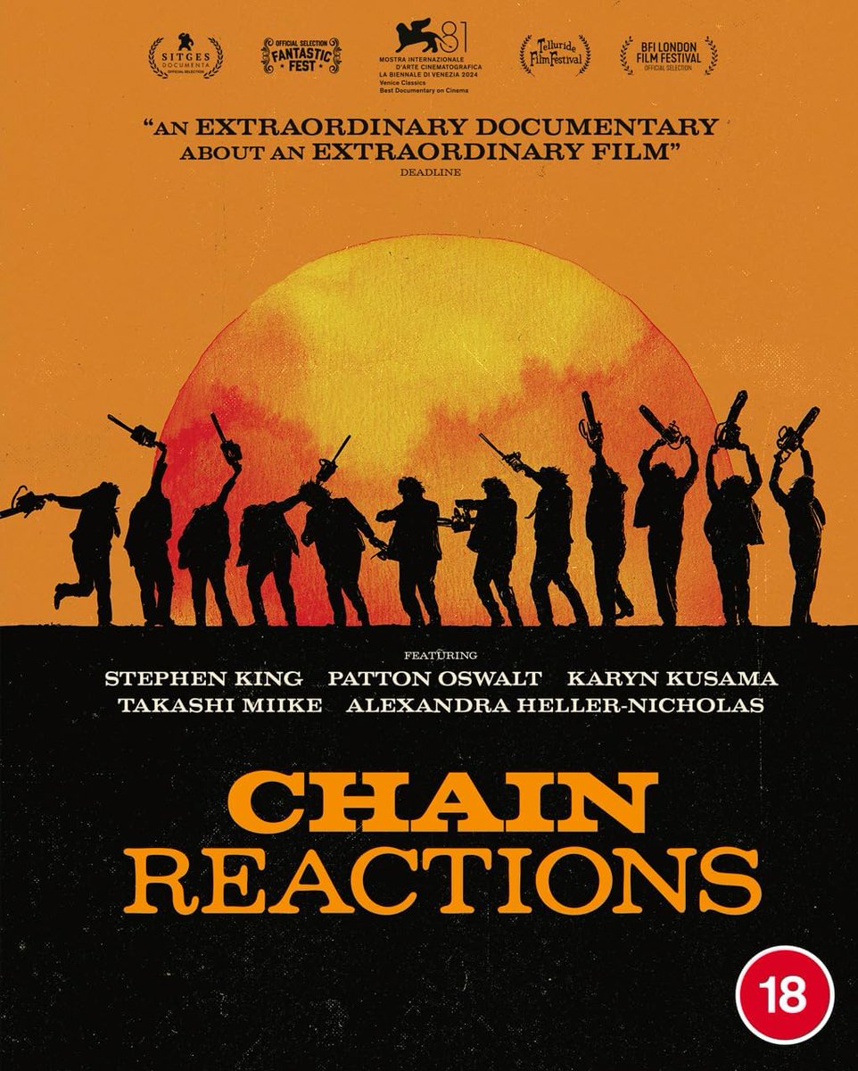 wearescreamtvuk's tweet image. Chain Reactions - The buzz behind the buzz!
scream-tv.co.uk/nyx-news/chain…
@Lightbulb_Films @Strike_Media #TTCM
