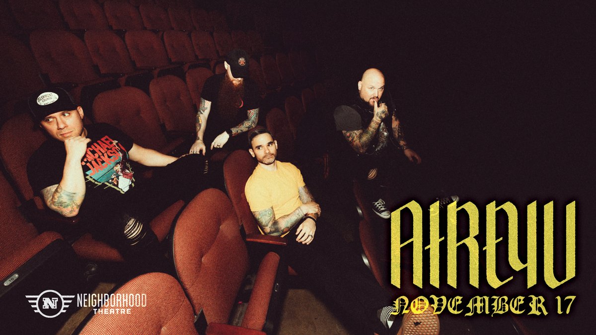 NTheatre's tweet photo. Metalcore straight from the west coast. @atreyuofficial's The Curse Tour will be here on November 17! Don't wait—grab your tickets now.

TIX &amp; INFO: https://t.co/mlcyYjxAMb https://t.co/BE6wz5u5nZ