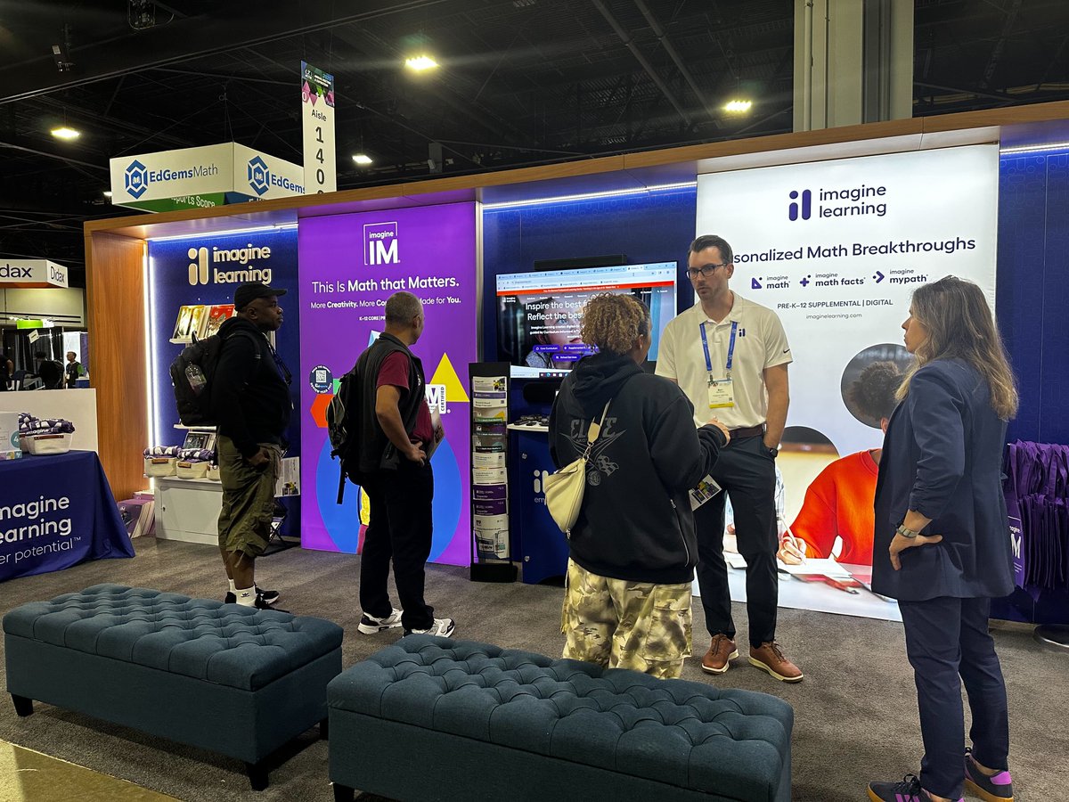 ImagineLearning's tweet image. That wraps up another fantastic #NCTMATL25! 🙌 Was this the best one yet? We think it could be.

We had an amazing time meeting you and talking about all things math — not to mention, sharing how our core and supplemental solutions are making math more engaging, more accessible,…