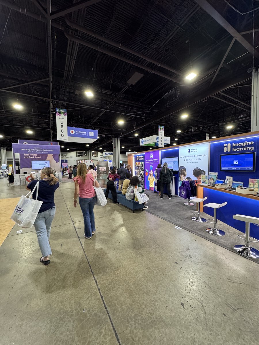 ImagineLearning's tweet image. That wraps up another fantastic #NCTMATL25! 🙌 Was this the best one yet? We think it could be.

We had an amazing time meeting you and talking about all things math — not to mention, sharing how our core and supplemental solutions are making math more engaging, more accessible,…