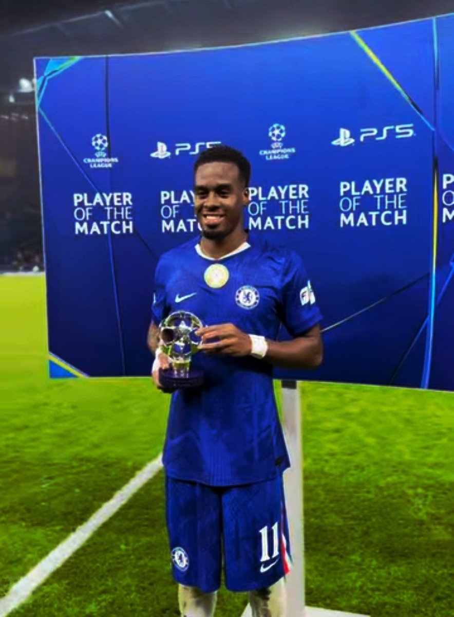 Blue_Footy's tweet image. Man of The Match. My guy has arrived. He looks very confident right now.