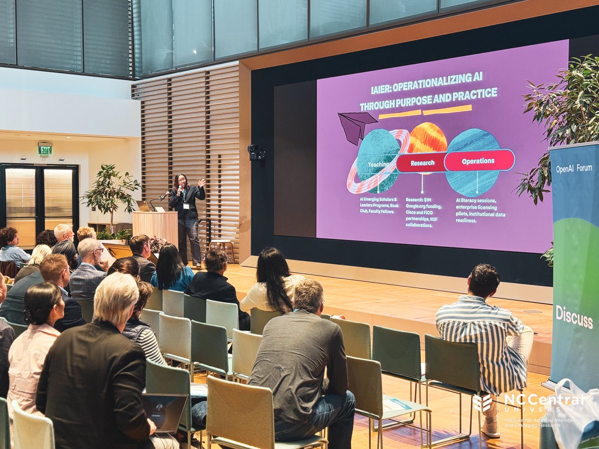 NCCU IAIER tweet media