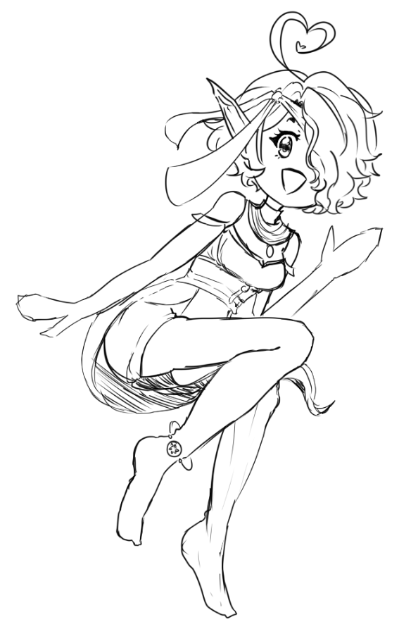 _Ibnalin's tweet photo. A SKETCH BEFORE I HAD TO RUSH TO RUN ERRANDS AAA https://t.co/hd6bFvMvPR