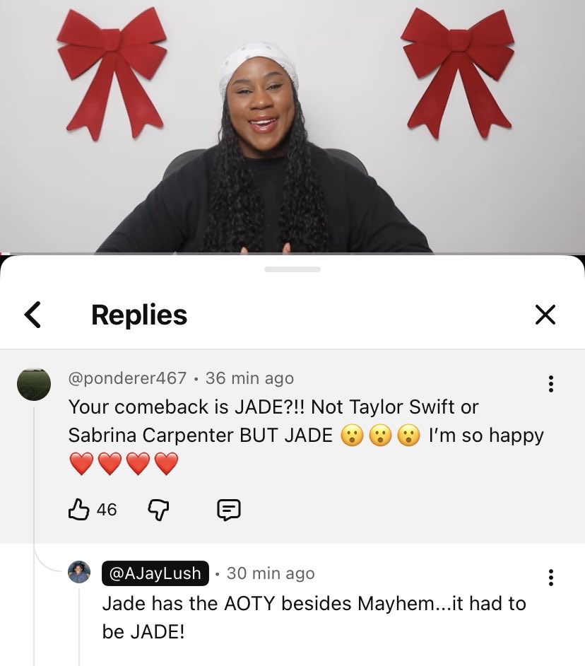 no she’s right