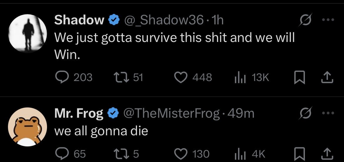inside your timeline there are two wolves