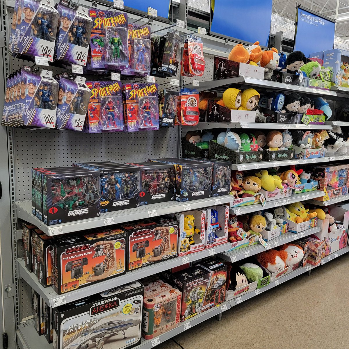 Another reminder: The Collector Section at Walmart can be anywhere. I found this at the end of the clearance aisle on the far side wall of the store,  away from toys, in this Ft. Smith AR location.