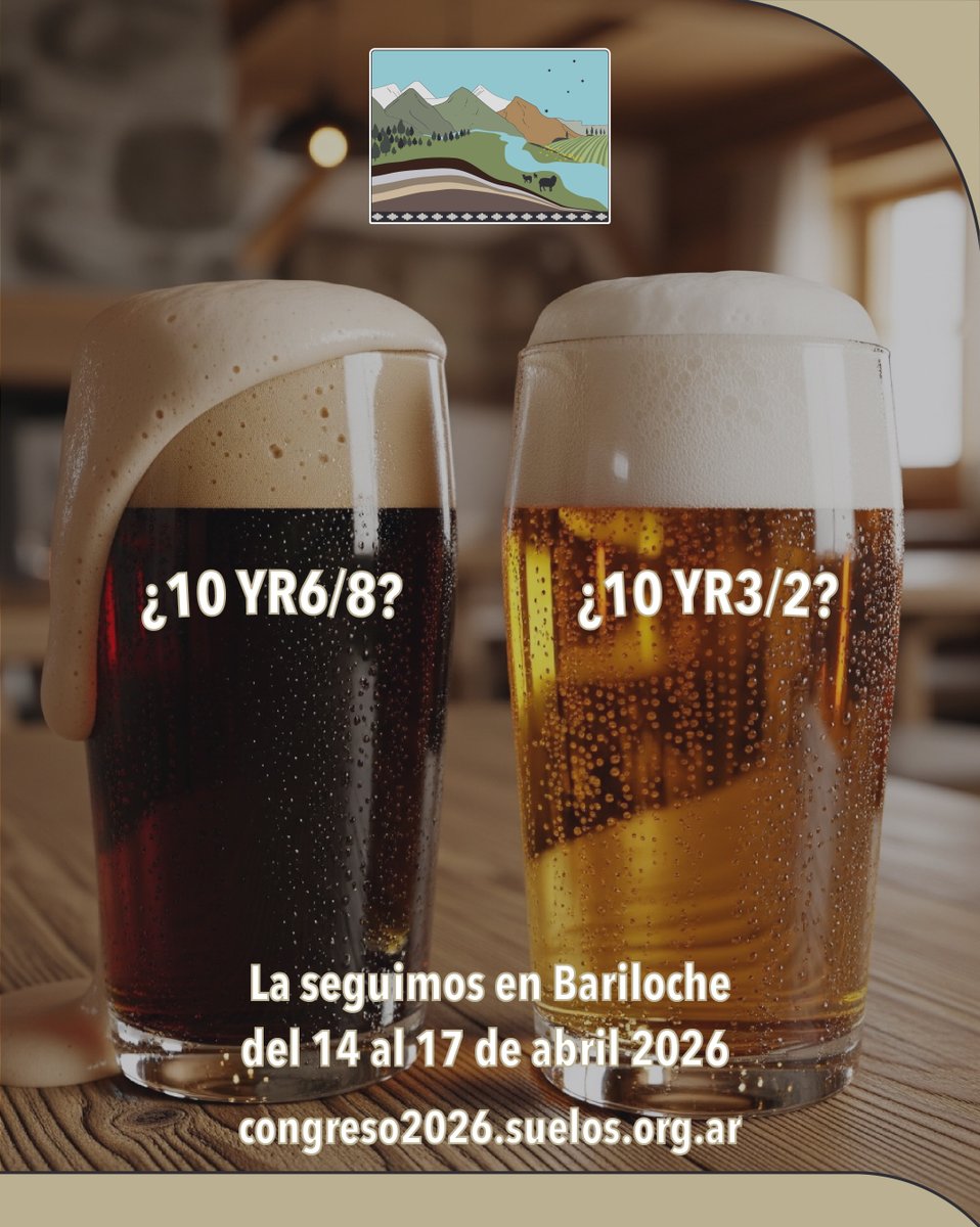 AACSuelo's tweet photo. XXX CONGRESO ARGENTINO DE LA CIENCIA DEL SUELO
👉 https://t.co/5eGUCj2PHk
Te esperamos del 14 al 17 de abril de 2026 en Bariloche, para vivir el #CACS2026
#FundaciónWilliams #Profertil #REDFOR #OSDE #BUNGE #UNPA
#UNCO #UNRN #UNPSJB #INTA #CONICET
#ElSueloEsVida #TheSoilIsLife https://t.co/jxfjmqA3Tz