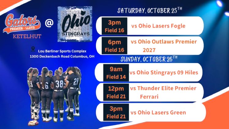 KKetelhut29's tweet image. Come check my team out this weekend! We’d love to see you there. @GatorsKetelhut @Pitt_SB @DetroitTitansSB @BallStateSB @HCSBCHARGERS @cmu34 @faithhensleyy @umichsoftball @Kyle_coachK