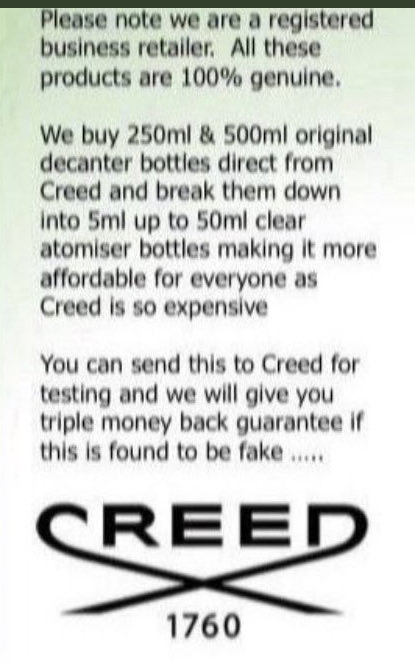 LabelsLess's tweet image. 🔥REDUCED TO CLEAR 🔥
1 x 10ml creed aventus original £20
1 x 20ml creed aventus original £35
1 x 30ml creed aventus original £50
1 x 50ml creed aventus original £75
All including free recorded delivery
Be no more available again sorry once this Last 500ml bottle has gone