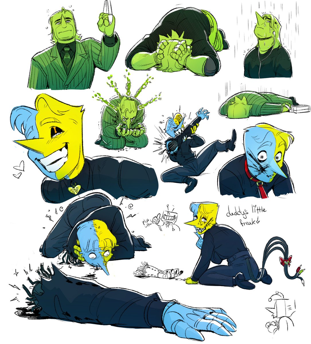 NoxAaris_AD's tweet image. MORE ADDISONS!!

I really need to like write out some lore for ya&apos;ll honestly..

#addisons #deltarune #addisona