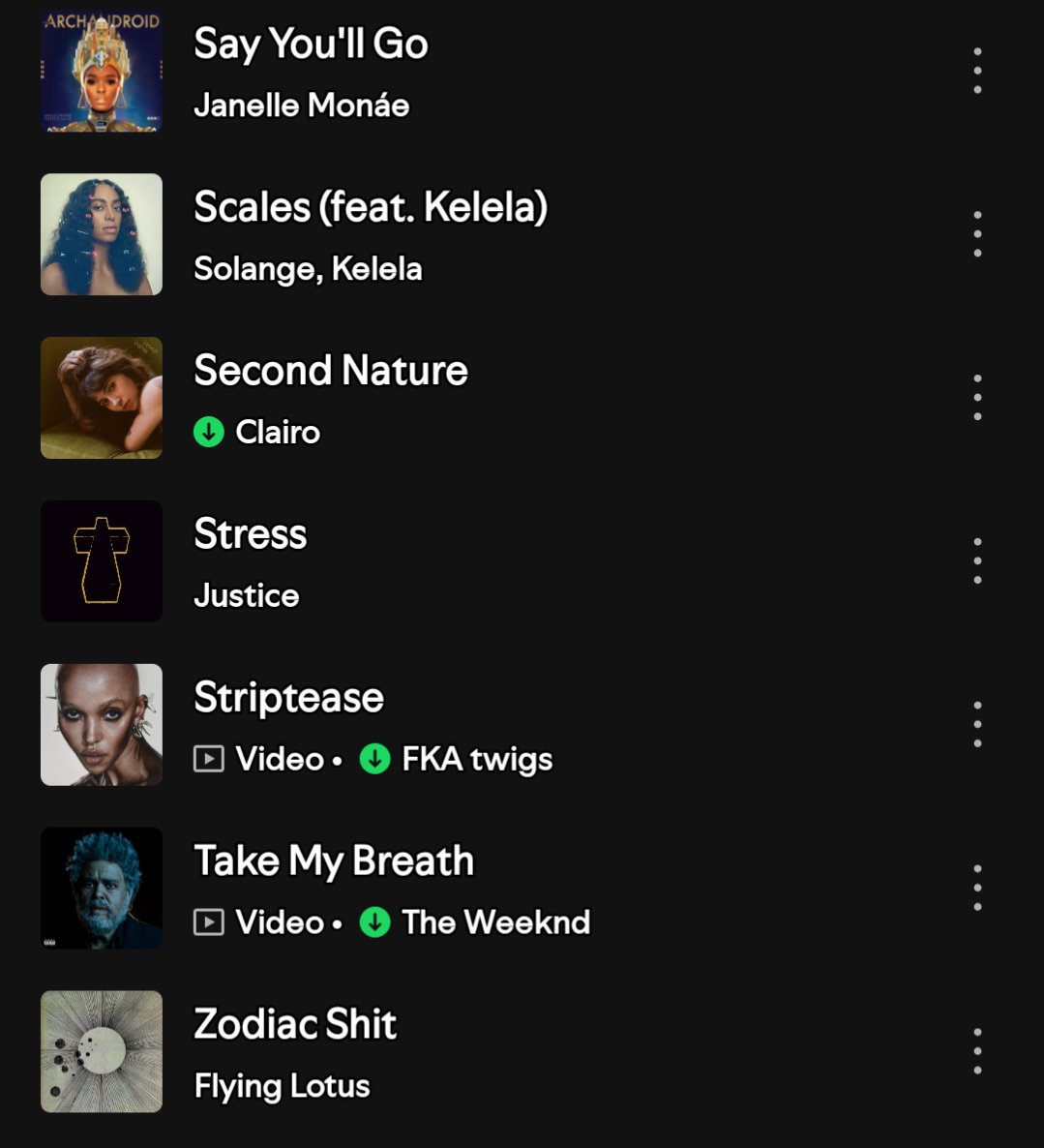 Monthly mandated tweet lol

Riles' fav songs of the 3rd millennium (AD)!!!