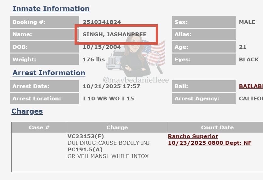Your ‘legal’ immigrant saar. 

Many such cases.  Thanks <a href="/maybedanielleee/">maybe danielle 💻🚛🇺🇸</a>