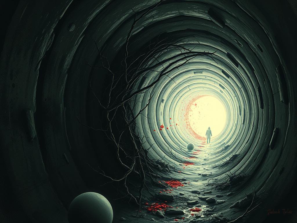 AFTERWARDS 

A few of us are still alive.
A few of us are ghosts now.
Others are just
illusions. 

How am I supposed to know
what I am? 

I can only hope
that the ray of light
that binds me
to infinity
will continue to glow
a bit longer.

 (C) Amanda Landmann
