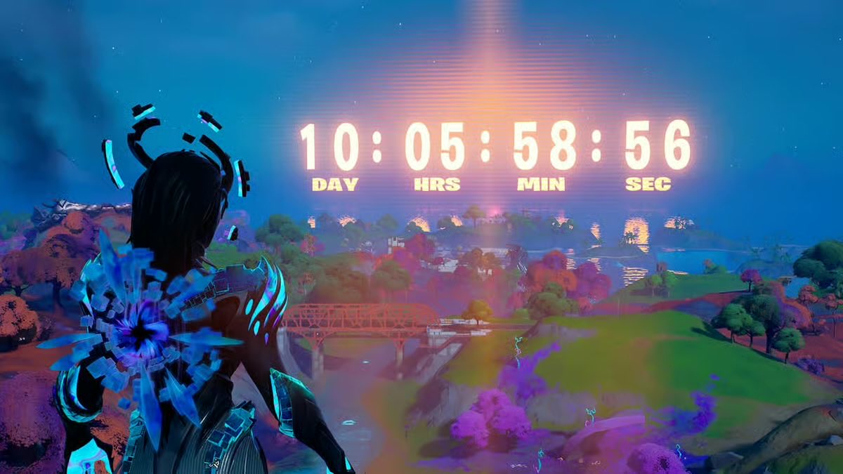 BurnnLeaks's tweet image. Remember when Fortnite used to give us a 10 day countdown?