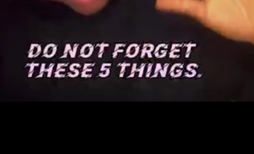 “Do not forget this five things”

but i forgot to post my entry for this campaign 💔😭😭

I literally slept off on my phone, after staying up all night recording and editing😩😭😭

Woke up past 11am. 

All my efforts gone, I’m so pained fr. 😭💔