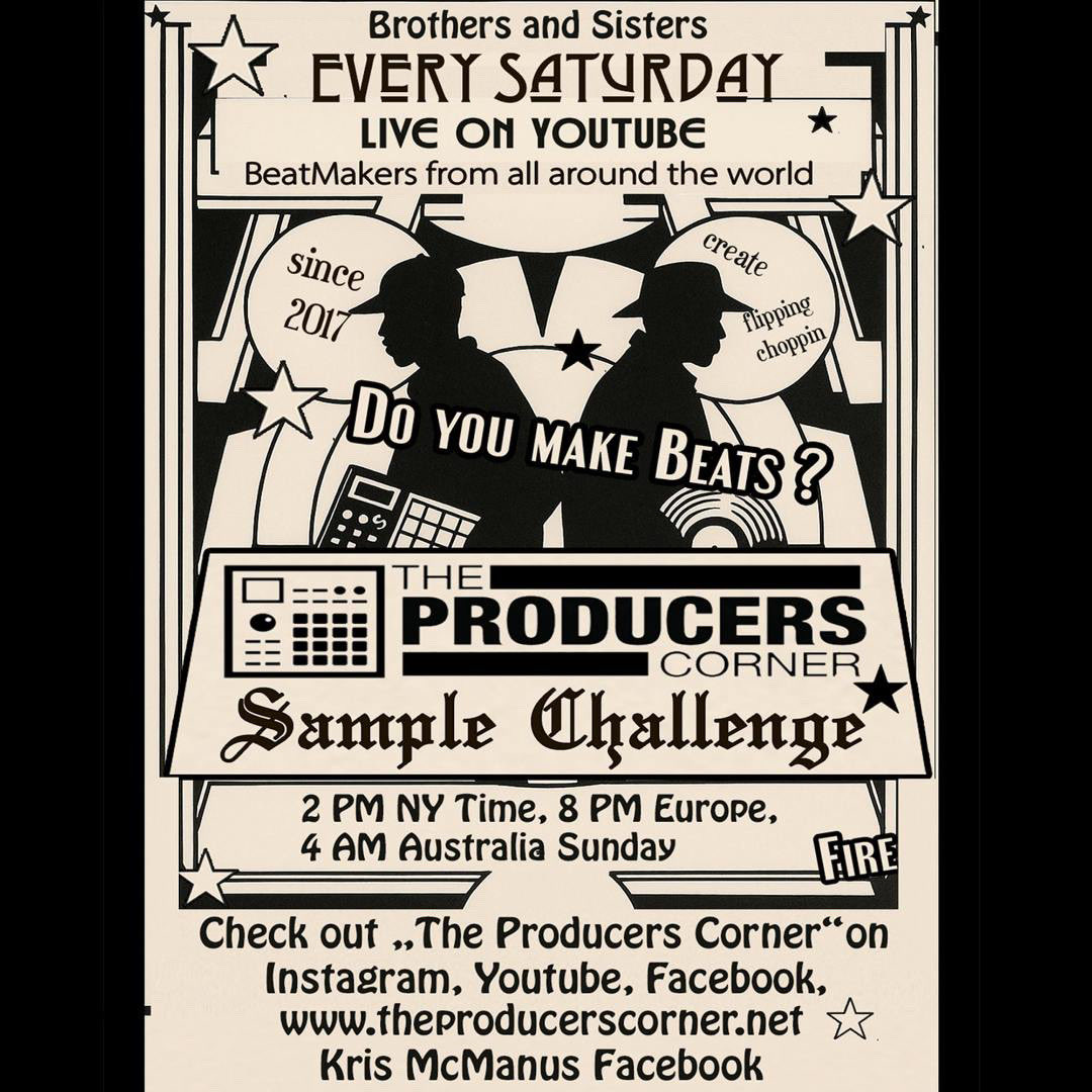EvansDakar1's tweet image. Producers Corner Sat 2pm worldwide producer community tap in
#va  #hiphop #mpclive2 #logicpro #virginiavillians #dasupplierz #thehuligans #spikedbat #rpmbattleleague #thanksforlistening #plugnplayva #rotationsmd #beatkonductaz #alittlelouder #producerscorner