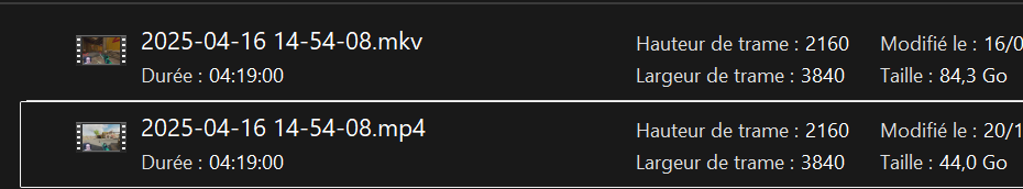 BunZee_X's tweet image. Tried transcoding an AV1 source to H.265 just to make it
editable in Premiere Pro
surprisingly, the file got 50% smaller 🤔
Haven't checked the VMAF yet, but that's... interesting
#AV1 #H265 #transcoding #FFmpeg