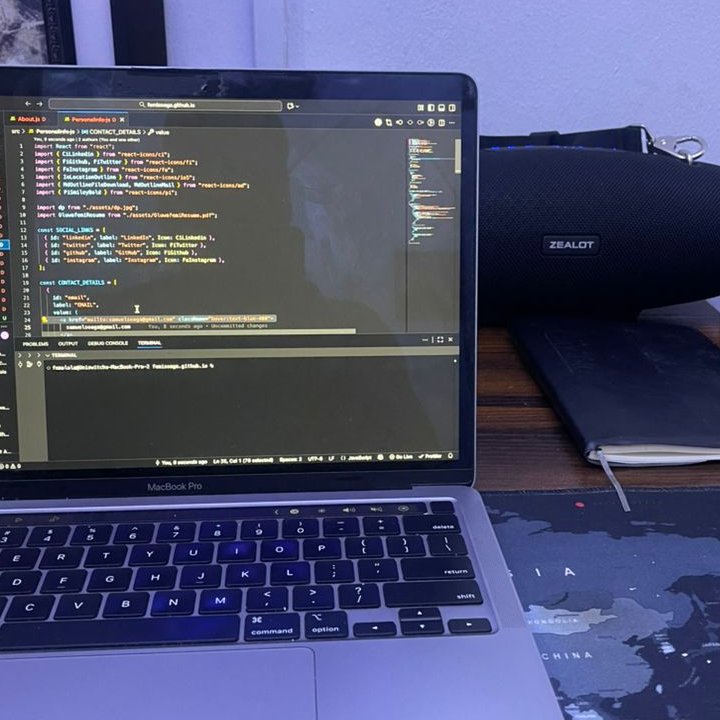 femi_soaga's tweet image. Late-night tweaks 🧠💻
Changing up the look of my portfolio — something cleaner and better dropping by morning 👀✨
#BuildInPublic #DevLife
